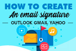 Outlook, Gmail, Yahoo'da logonuzu içeren bir e-posta imzası nasıl oluşturulur?