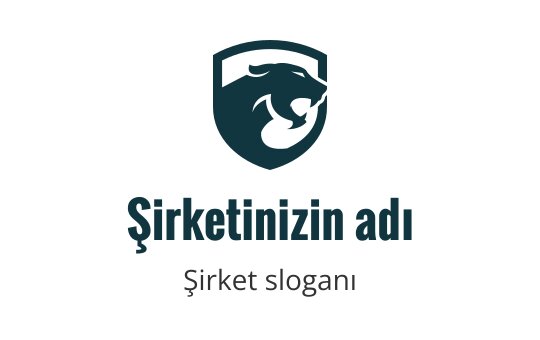 Gölge mavi renkte, güç ve çevikliği temsil eden stilize bir panter içeren logo.