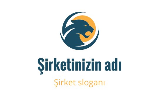 Altın detaylarla teal panter silueti, kaplan endüstrisini temsil ediyor.