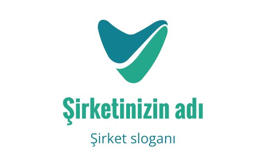 Dinamik bir düzen içinde üst üste binen yeşil tonlarında modern logo tasarımı