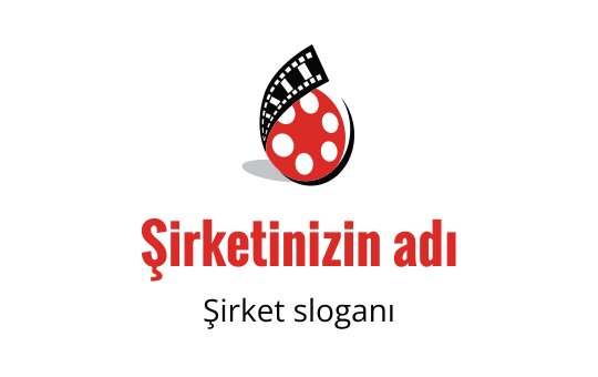 Film makaralı, eğlenceli bir uğur böceği logo tasarımı