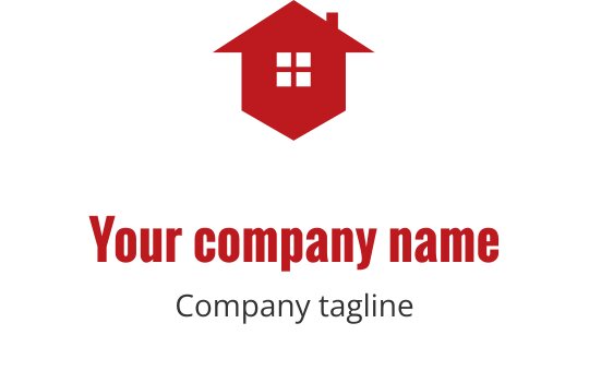 Kırmızı, stilize edilmiş anahtar ve dişli unsurları içeren logo tasarımı
