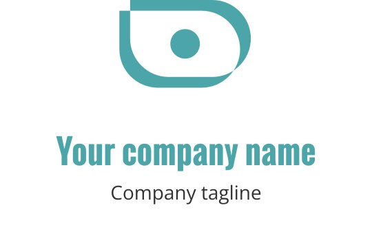 Şık hatlara sahip stilize bir kamera içeren yeşil logo tasarımı