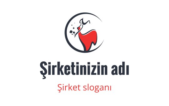 Kırmızı stilize geyik içeren dairesel çerçeveye sahip yaratıcı logo tasarımı