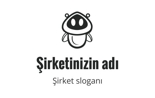 Yuvarlak hatlara ve dostça bir ifadeye sahip eğlenceli karikatür kurbağa logo tasarımı