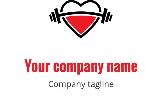 Kırmızı üçgen şekliyle stilize metin üzerinde cesur logo tasarımı