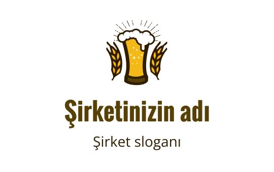 Buğday ve köpüklü üstü olan cesur bir bira kupası logosu tasarımı