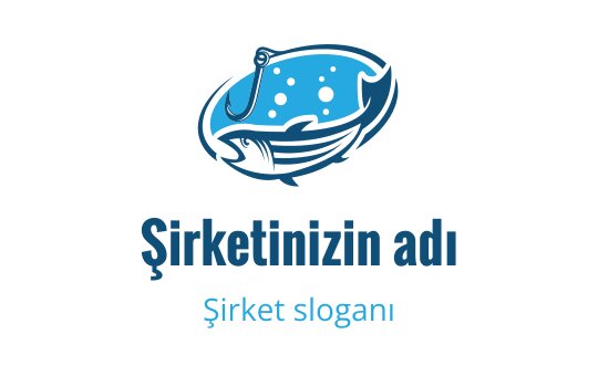 Modern mavi logo tasarımı, bir kasede stilize edilmiş sünger içeriyor