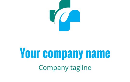 Modern logo tasarımı, stilize edilmiş bir haç ve akıcı çizgiler içeriyor