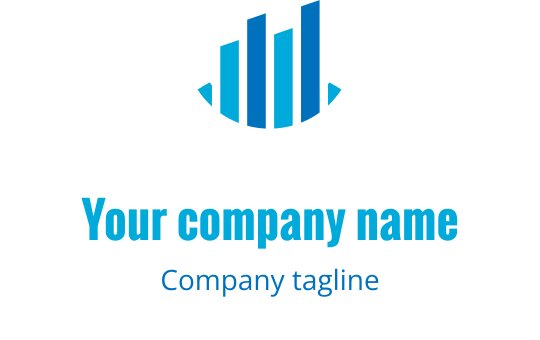 Stilize dalgıç silüetleri içeren yeşil ve mavi logo tasarımı